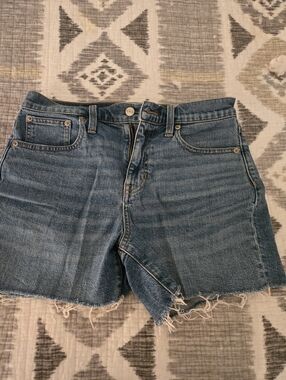 J Crew High Rise Denim Shorts